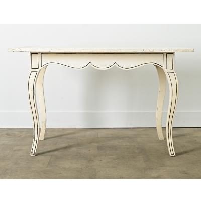 French 18th Century Louis XV Style Painted Desk