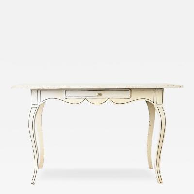 French 18th Century Louis XV Style Painted Desk