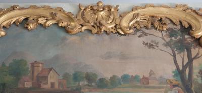 French 18th Century Louis XV Trumeau