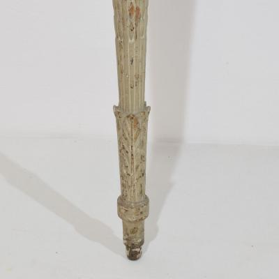 French 18th Century Marble Top Louis XVI Console Table