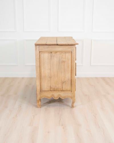 French 18th Century Natural Oak Chest of Drawers