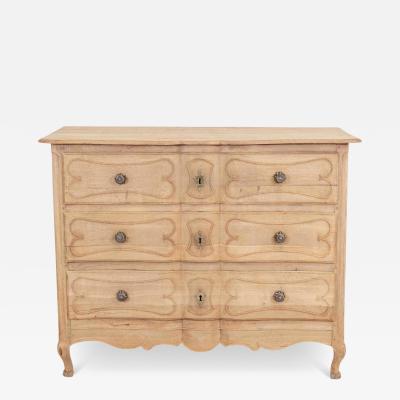 French 18th Century Natural Oak Chest of Drawers