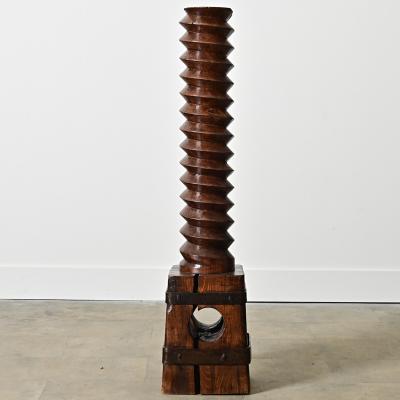French 18th Century Oak Wine Press