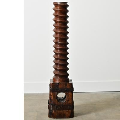 French 18th Century Oak Wine Press