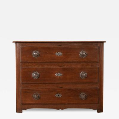 French 18th Century Solid Oak Commode