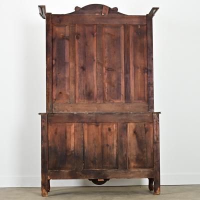 French 18th Century Solid Pine Louis XV Armoire