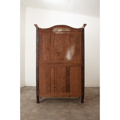 French 18th Century Solid Walnut Armoire