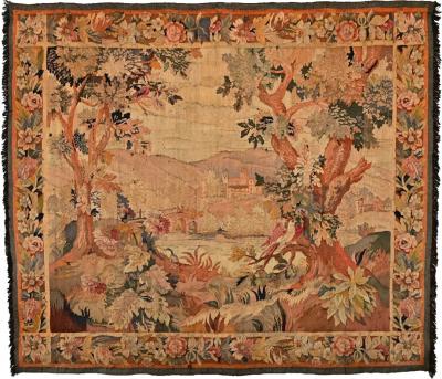 French 18th Century Verdure Tapestry