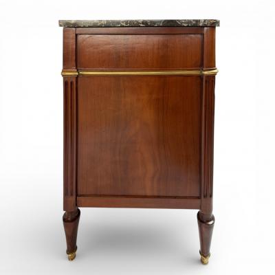 French 18th Cenury Three Drawer Commode with Marble Top
