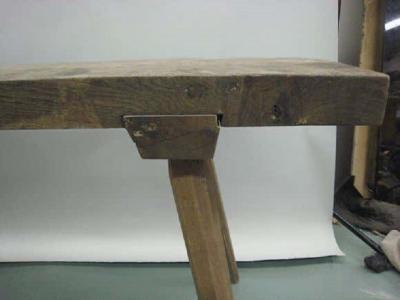 French 1930 Modern Craftsman Writing Table or Console