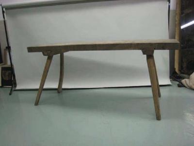 French 1930 Modern Craftsman Writing Table or Console