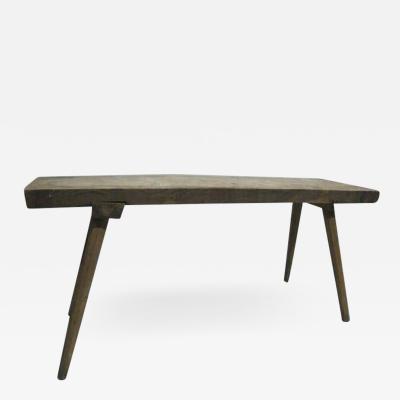 French 1930 Modern Craftsman Writing Table or Console