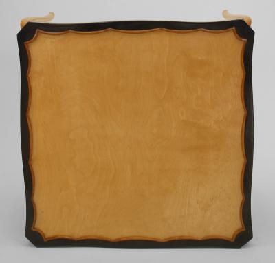 French 1930 Sycamore Game Table