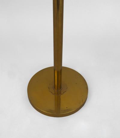 French 1940s Brass Floor Lamp