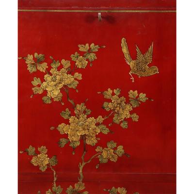 French 1940s Japonisme bar cabinet