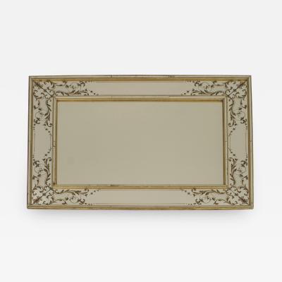 French 1940s Rectangular Wall Mirror