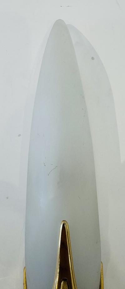 French 1980s Space Age Wall Lamps