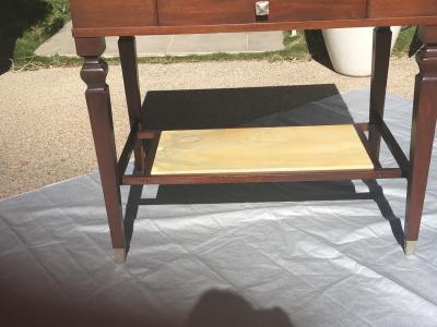 French 19th C Marble Top Pastry Table