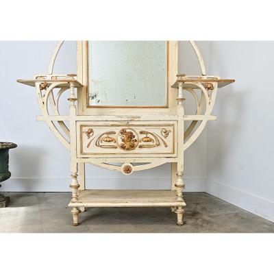 French 19th Century Art Nouveau Hall Tree