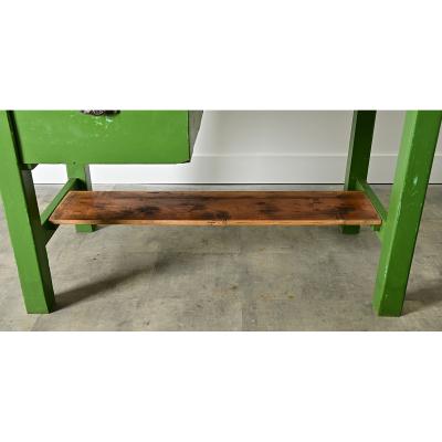 French 19th Century Beech Pine Work Table