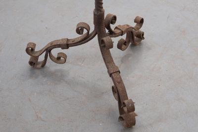 French 19th Century Bronze Bell on Stand