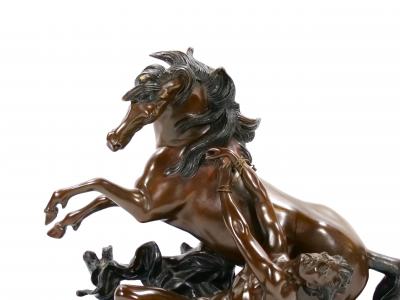 French 19th Century Bronze Sculpture of Hippolytus After Philippe Poitevin 1831