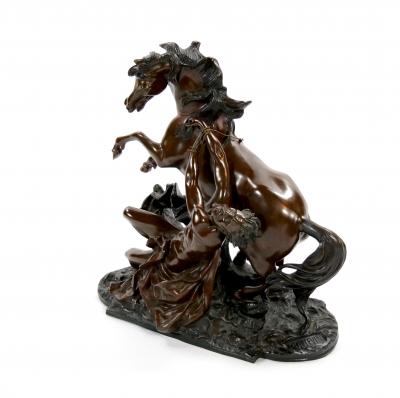 French 19th Century Bronze Sculpture of Hippolytus After Philippe Poitevin 1831