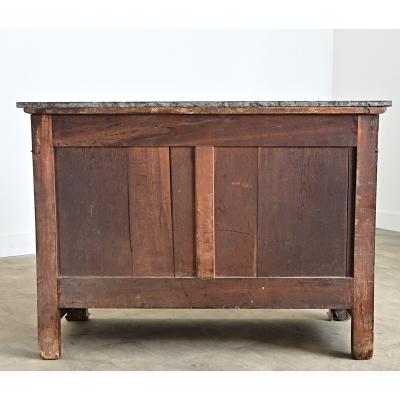 French 19th Century Burl Walnut Louis Philippe Commode