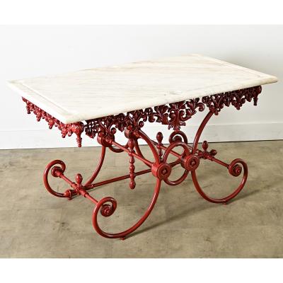 French 19th Century Butcher s Presentation Table