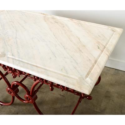 French 19th Century Butcher s Presentation Table