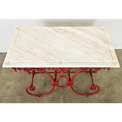 French 19th Century Butcher s Presentation Table