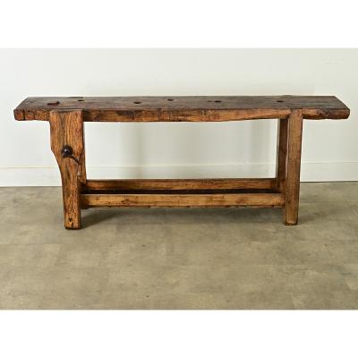 French 19th Century Carpenter s Workbench