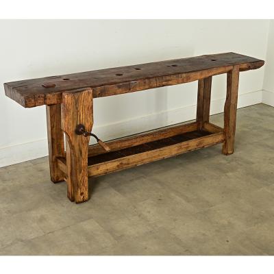 French 19th Century Carpenter s Workbench