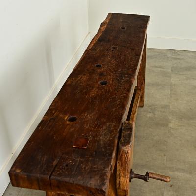 French 19th Century Carpenter s Workbench