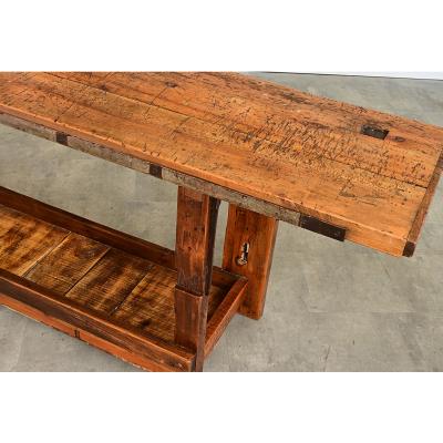 French 19th Century Carpenter s Workbench