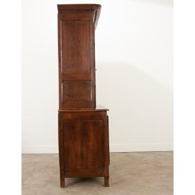 French 19th Century Carved Oak Buffet a deux Corps