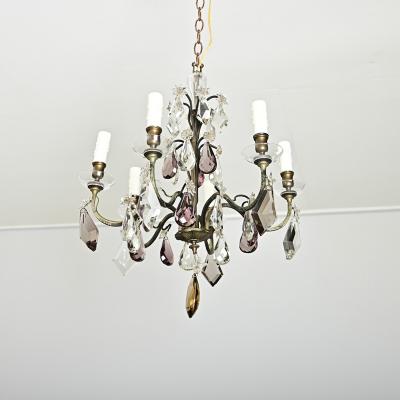 French 19th Century Crystal Chandelier
