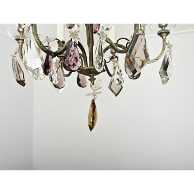 French 19th Century Crystal Chandelier