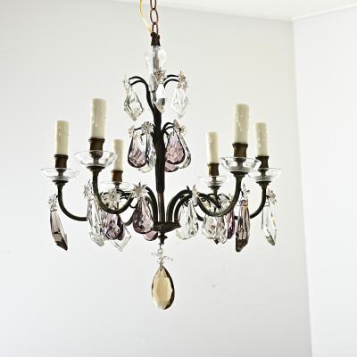 French 19th Century Crystal Chandelier