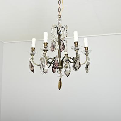 French 19th Century Crystal Chandelier