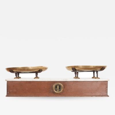 French 19th Century Culinary Scale from Lyon