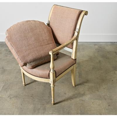 French 19th Century Directoire Fauteuil