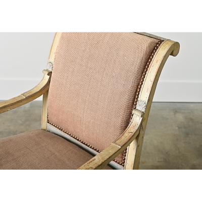 French 19th Century Directoire Fauteuil