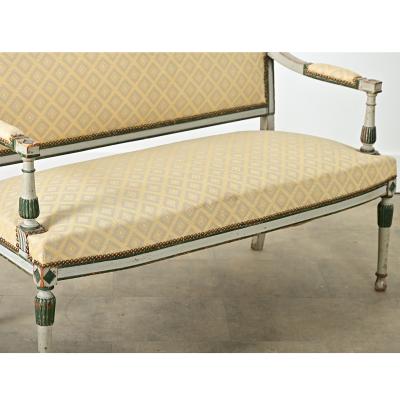 French 19th Century Directoire Settee