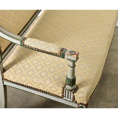 French 19th Century Directoire Settee