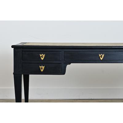 French 19th Century Directoire Style Ebonized Desk