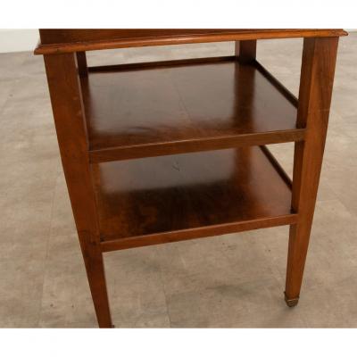 French 19th Century Directoire Walnut Rafraichissoir