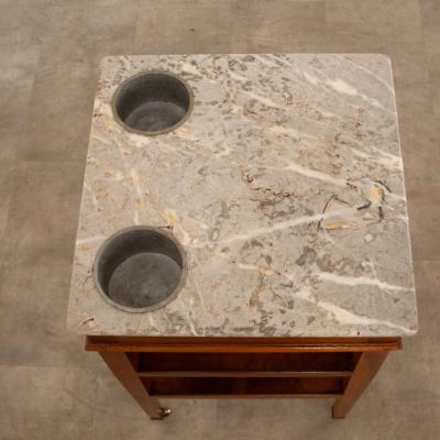 French 19th Century Directoire Walnut Rafraichissoir