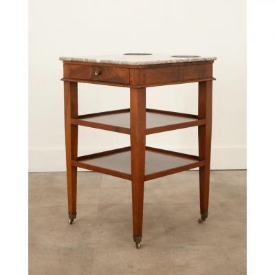 French 19th Century Directoire Walnut Rafraichissoir