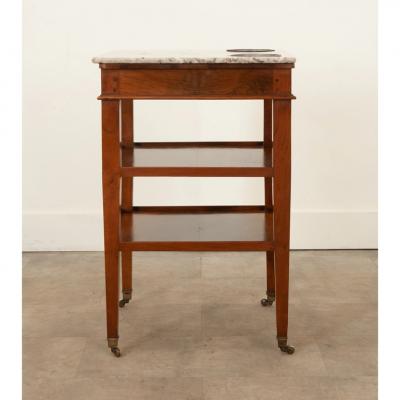 French 19th Century Directoire Walnut Rafraichissoir